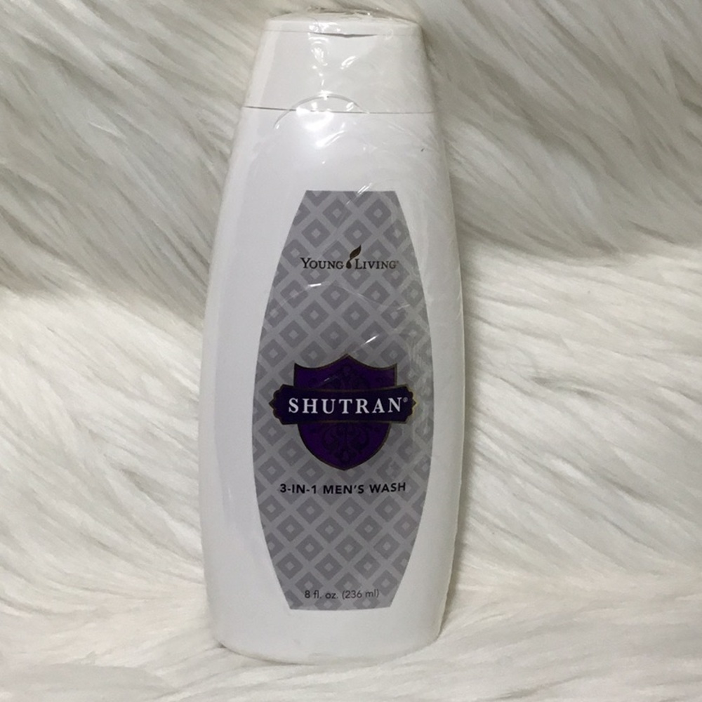 Young Living Shutran 3-in-1 Men’s Wash, 8oz - Sealed in plastic
